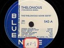 MONK, Thelonious Sextet. Thelonious/ Suburban Eyes. Blue Note 542. E+/M- 10