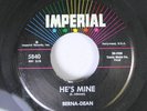 Northern Soul Popcorn 45 Berna-Dean - He'S Mine / One Gal In Town, Five Men Hang