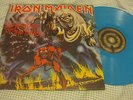 Iron Maiden The Number Of The Beast LP RP Shocking Blue Vinyl Super Rare New Fab