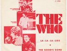 THE WHO La La La Lies ** Sweden 45 UNIQUE p/s garage psych LISTEN