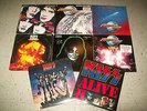 8 KISS LPS The Originals ALIVE II Destroyer Frehley's Comet 1st 2nd & LIVE +1