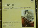 VOX SVUX 52027 Lautenbacher Violin Sonatas Bach 2LP Stereo