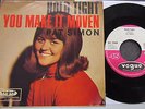 Pat Simon Single Hold Tight - You Make It Moven Pye Germany 1967 45 7