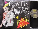 Frantic Flintstones LP Rockin Out Link UK First Press Psychobilly