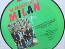 The Beatles LIVE IN MILAN MILO PICTURE DISC INSERT ITALIAN RARE VINYL MT WHY NOT