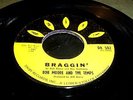 45 RPM MOD SURF - BOB MOORE - BRAGGIN' - MINT