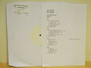 THE DAMNED - TIKI NIGHTMARE - RARE VINYL TEST PRESSING