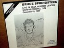 Bruce Springsteen - LIVE IN JACK MURPHY CENTER Dec 9, 1984 Limited Ed 400 Copies
