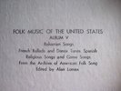 Folk Music Of The United States Album V  Alan Lomax  Library Of Congress RARE