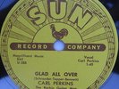 CARL PERKINS 78 rpm on SUN 287  