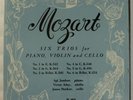 Unplayed Period TE 1013 Mozart 6 Trios, Starker, Aitay, Jambor 3 disc box