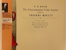 JOHANNA MARTZY - BACH UNACCOPANIED VIOLIN VOL.3 - JAPAN LEXINGTON NM