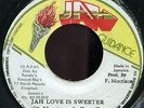 Lacksley Castell - Jah Love Is Sweeter JA orig Jah Guidance 7