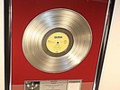 Queen, II, Platin Record, Platin Schallplatte, Award, gold