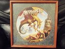 Metallica No Remorse Vintage Vinyl Picture Disc Record In Matted Frame