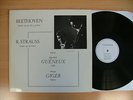 J. P. GUENEUX / W. GIGER Beethoven Strauss Cello Piano Sonatas PRIVATE SWISS LP