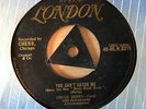 CHUCK BERRY;YOU CANT CATCH ME/HAVANA MOON,LONDON 45-HLN 8375 GOLD