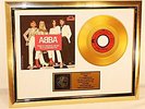 ABBA, Take A Chance On Me, mit Cover Golden Record, goldene Schallplatte, Award