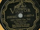 Fess Williams Royal Flush Orch. Hot Town, Kentucky Blues Victor V-38077 78 rpm