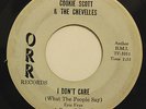 COOKIE SCOTT & CHEVELLES-I DON'T CARE /MISLED-RARE NORTHERN  on ORR