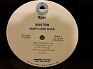 Boston DON'T LOOK BACK Original Pressing White label promo NM-
