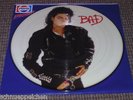 Michael Jackson  BAD   PICTURE LP   auf blue PEPSI  extrem rare   nearest MINT