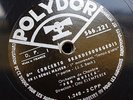 OTTO KLEMPERER dir BACH brandenburg cto no.6 POLYDOR 3x78rpm 12