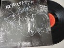 AEROSMITH SIGNED NIGHT IN THE RUTS   LP ALBUM