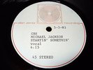 MICHAEL JACKSON : STARTIN SOMETHIN ORIGINAL ONESIDED 45RPM 10