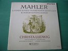 CHRISTA LUDWIG ANDRE VANDERNOOT MAHLER LIEDER LP COLUMBIA SAX 2321 VERY RARE ??