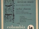 Andy WARHOL Carlos CHÁVEZ Columbia ML 2080 nice cover & 10