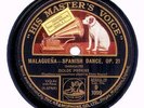 BLACK ELECTRIC HMV SINGLE: ISOLDE MENGES PLAYS SARASATE, FAURE PIECES (1925)