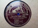 ELSIE CARLISLE & JACK HARRIS - I'm A Little Prairie Flower / Hamsom Cab 78 disc