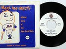 GLENN OSSER 45 Meet THE METS Novelty BASEBALL Sports VG++ Pic Sleeve ORIG #D89