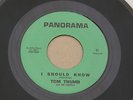 TOM THUMB CASUALS I SHOULD KNOW PANORAMA orig US G45 GARAGE PUNK  7
