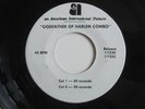 GODFATHER OF HARLEM American International Pictures Radio Spots 1-Sided 45 HEAR