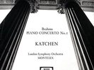 JULIUS KATCHEN / Brahms Piano Concerto No.1 / Decca FFSS WBg ED1 SXL 2172 2D/1D