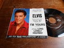 Elvis Presley 60s POP ROCK 45 I'm Yours / Long Lonely Highway