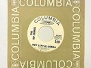 THE RIP CHORDS 45 Hey Little Cobra COLUMBIA Surf HOT ROD Yellow Wax PROMO #CC693