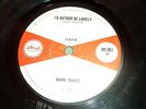 David Isaacs – I'd Rather Be Lonely - UK 7