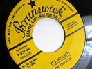 the CRICKETS 45 It's So Easy BRUNSWICK 1958 PROMO VG++  CC640