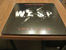 WASP W.A.S.P. FIRST BLOOD LAST CUTS RARE KOREA 2LP VINYL w/INSERT