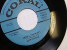 BUDDY HOLLY 45 True love ways / That makes it tough CORAL Near-MINT  CC638