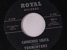 TORMENTORS: Capricious Lolita / Merry Go Round Song 45 (lite wol, 'capricious l