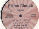 Prime Choice Beat is Fresh Miami Electro/Rap Amos Larkins EX 1985