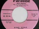 THE PACKARDS on PARADISE  DREAM OF LOVE/DING DONG  TOUGH DOOWOP TO FIND