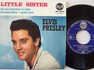 ELVIS PRESLEY Mort Shuman EP RCA label bleu 86.304 Little sister EX+ / M
