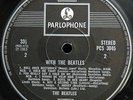 BEATLES 71-74 UK Parlophone LP - With The Beatles - RARE EMERALD CONTRACT PRESS
