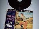 ELVIS PRESLEY NEAR MINT RECORD & SLEEVE EPA 4006 LOVE ME TENDER FANTASTIC