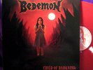 BEDEMON-Child of Darkness Red Vinyl LP Autographed/Hand-numbered Pentagram doom